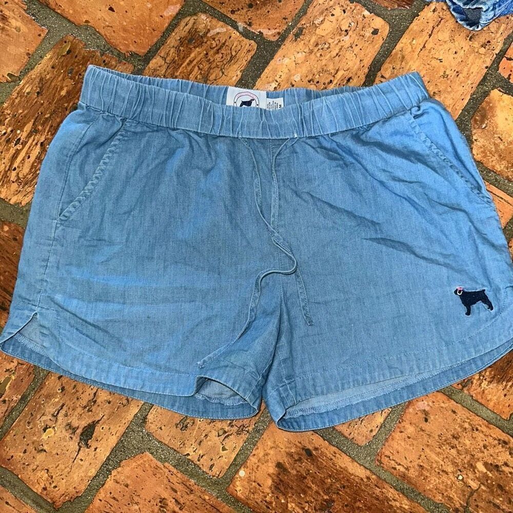 Southern Girl Prep chambray shorts